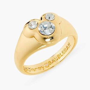 BaubleBar x Disney Mickey Mouse Ring Size 8 New
